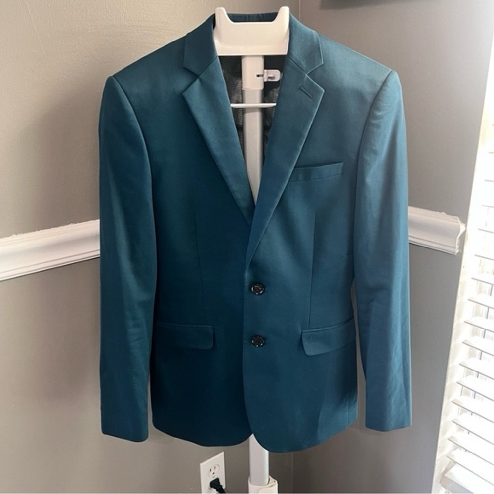 Express Men's Deep Teal Blazer